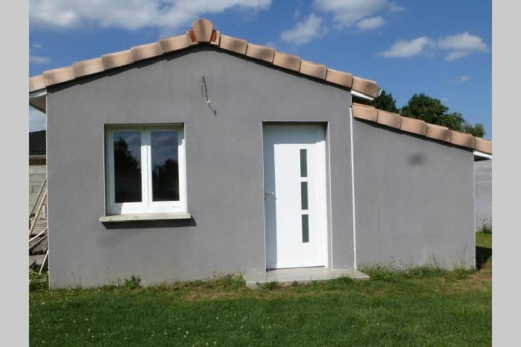 Apartamento Dépendance cosy avec accès piscine Longages Exterior foto